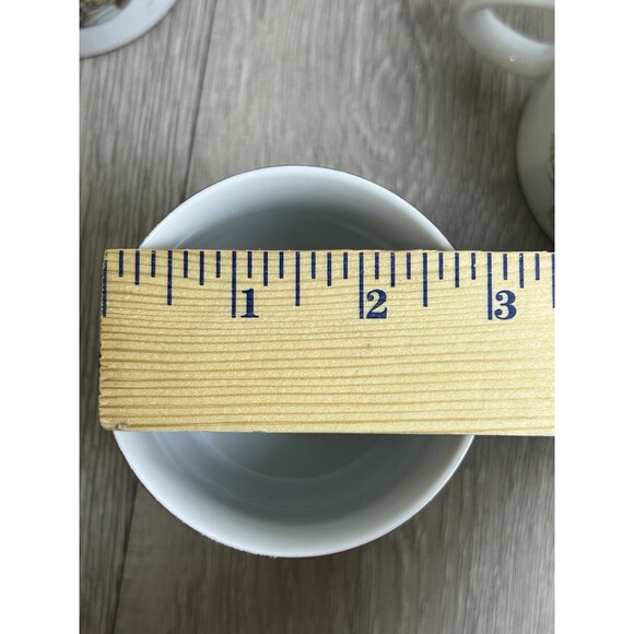 Set Of 4 Mugs Cups Ducks Waterfowl JKW Bavaria West Germany Cottage Cabin - Picture 12 of 12